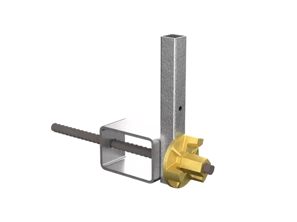 Steckpfostenhalter für Stirnen 12 cm Set
