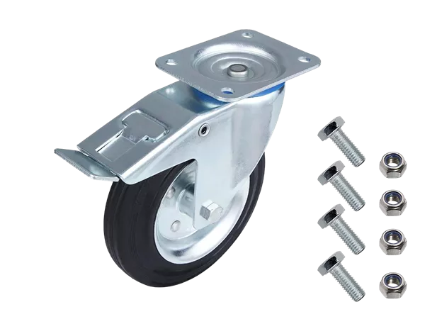 Securi-Box Lenkrolle gebremst (Nutzlast 100 Kg)
