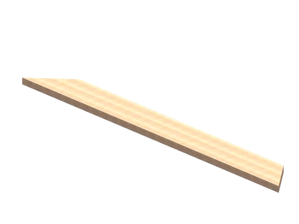 Spez. Holz zu Ausseneck 280 x 50 x ....