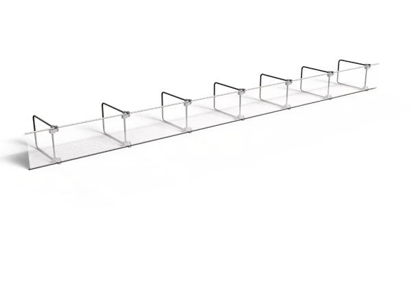 Klapp-Form 25 cm, hauteur 14 cm / longuer 200 cm