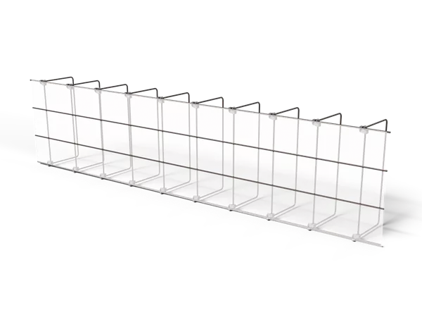 Klapp-Form 55 cm, Höhe 44 cm, Länge 200 cm