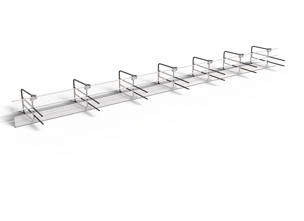 Klapp-Form für Fugenband 25 cm, Höhe 14 cm Länge 200 cm