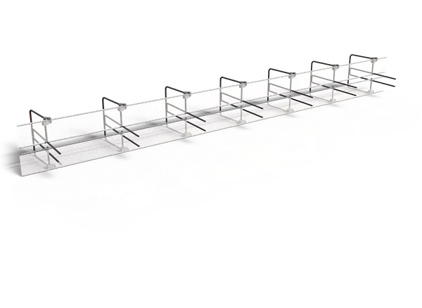 Klapp-Form für Fugenband 30 cm, Höhe 19 cm