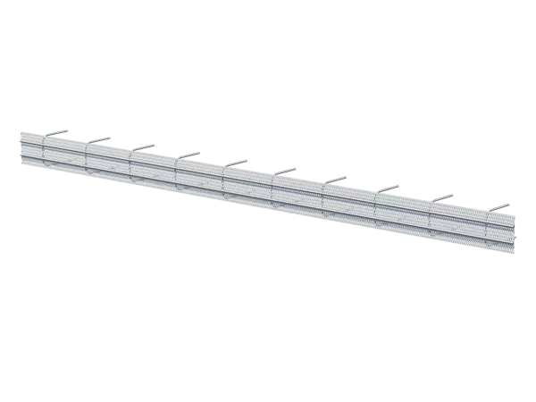 AES mit Streckmetall 25 cm, Höhe 14 cm, Länge 2.50 m
