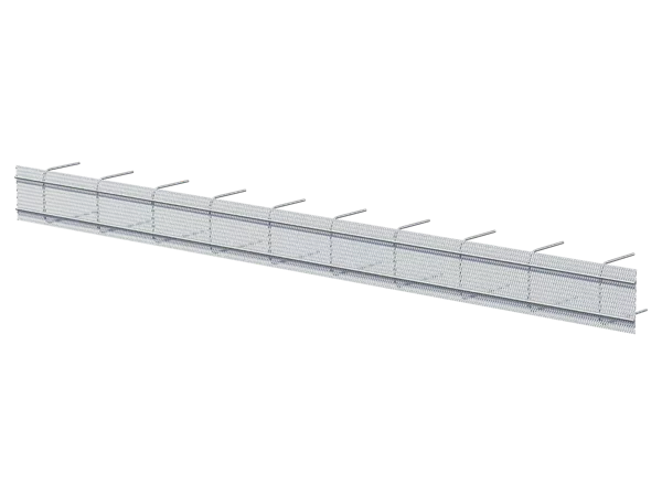 AES mit Streckmetall 30 cm, Höhe 19 cm, Länge 2.50 m