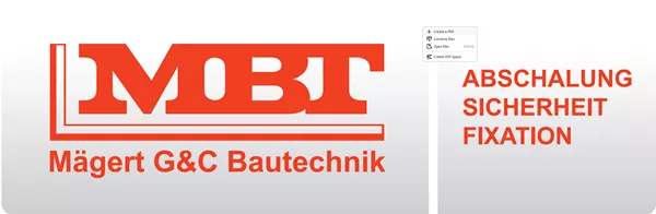 Aufkleber MBT zu Life-Gard