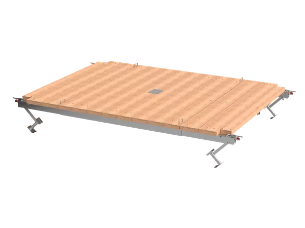 Lift-Plattform Typ Tiefe 2.50 - 3.60, Breite 0.60 - 2.60 m