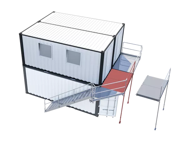 Air-Step-Modul Stirnseitig
