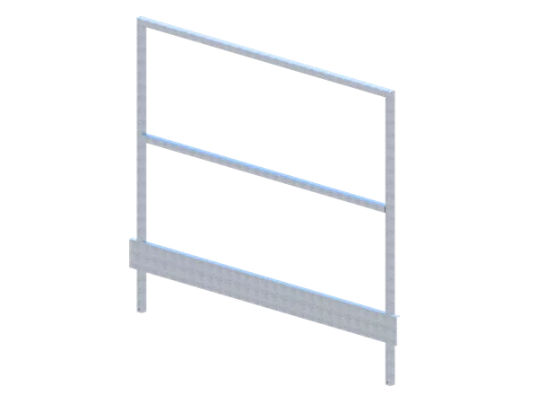 Air-Step Flex Abschlussgeländer