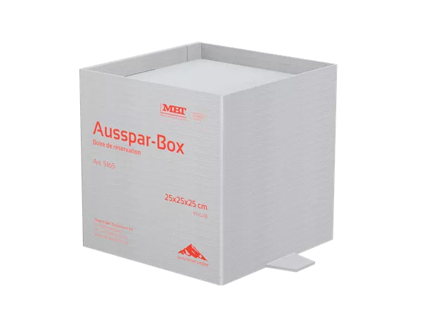 Ausspar-Box 25 x 25 x 25 cm (h/l/b)