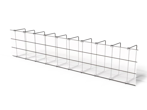 Klapp-Form 50 cm, hauteur 39 cm / longuer 200 cm