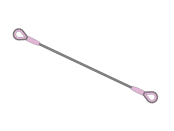 Drahtseilstruppen D=9 - 2100/ L=1.2m