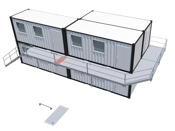 Module Air-Step, jonction