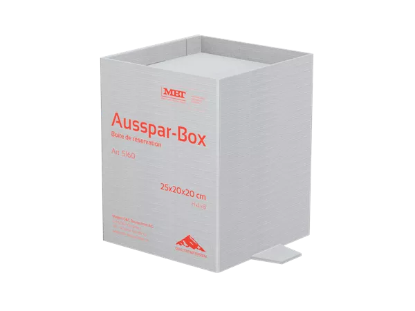 Ausspar-Box 25 x 20 x 20 cm (h/l/b)