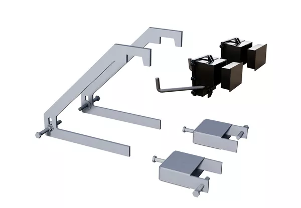 BKA Schachtfix-Set für Isolation 10-20cm bis 20 cm als Paar