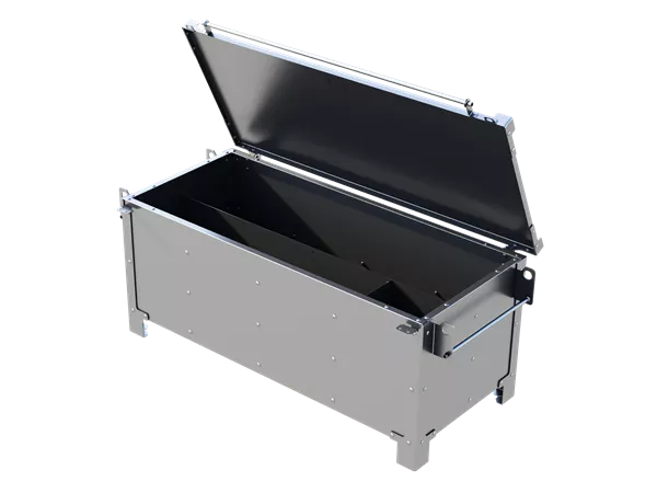 Securi-Transportbox mit 3 Unterteilungen