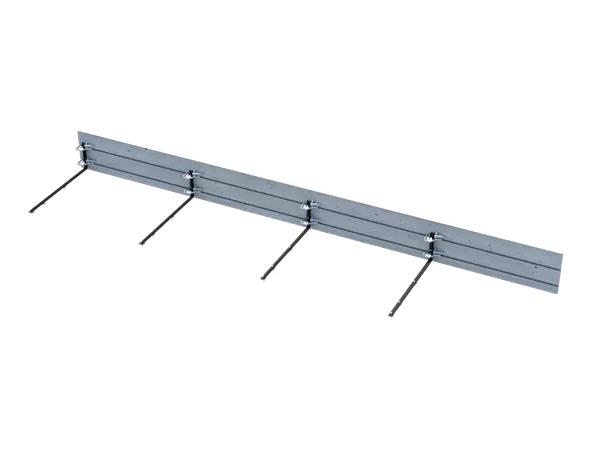 Bordfix avec équerres de dalle 24 cm