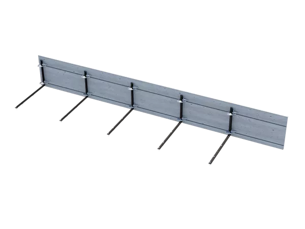 Bordfix avec équerres de dalle 38 cm