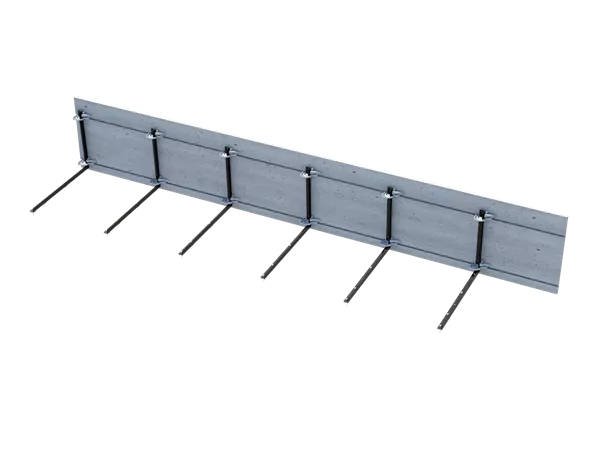 Bordfix avec équerres de dalle 45 cm